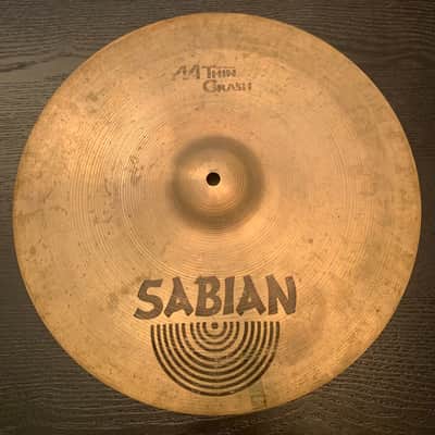 Sabian 16" AA Thin Crash Cymbal 1985 - 2008 - Natural image 1