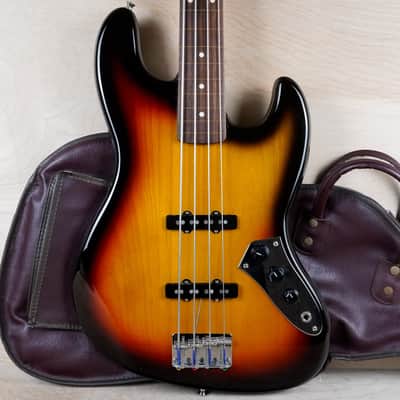 Fender JB-62 FL Fretless Jazz Bass Reissue MIJ | Reverb