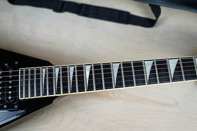 Grover Jackson Randy Rhoads V RR Standard 1990's Black Made in
