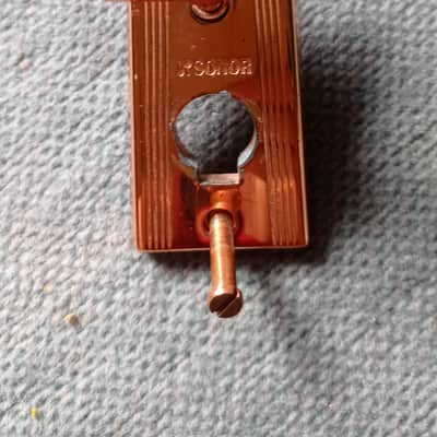 Sonor Hilite Exclusive Tom mount plate 80s-90s - Copper ( Gold) image 5