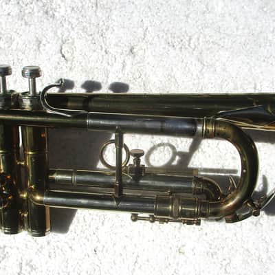 Blessing Super Artist Trumpet, 1952, Gold Lacquer, Case, Super Clean image 3