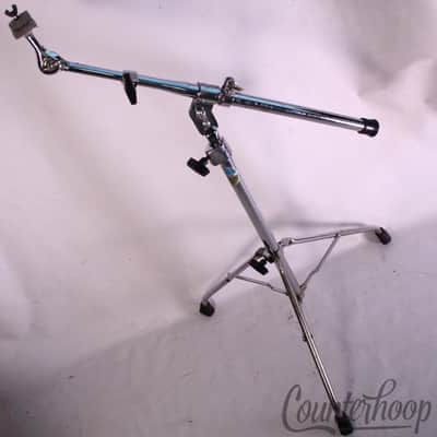 *Ludwig Hercules Boom Cymbal Stand Telescoping Arm Crash Vintage 70s #1411 Heavy image 1
