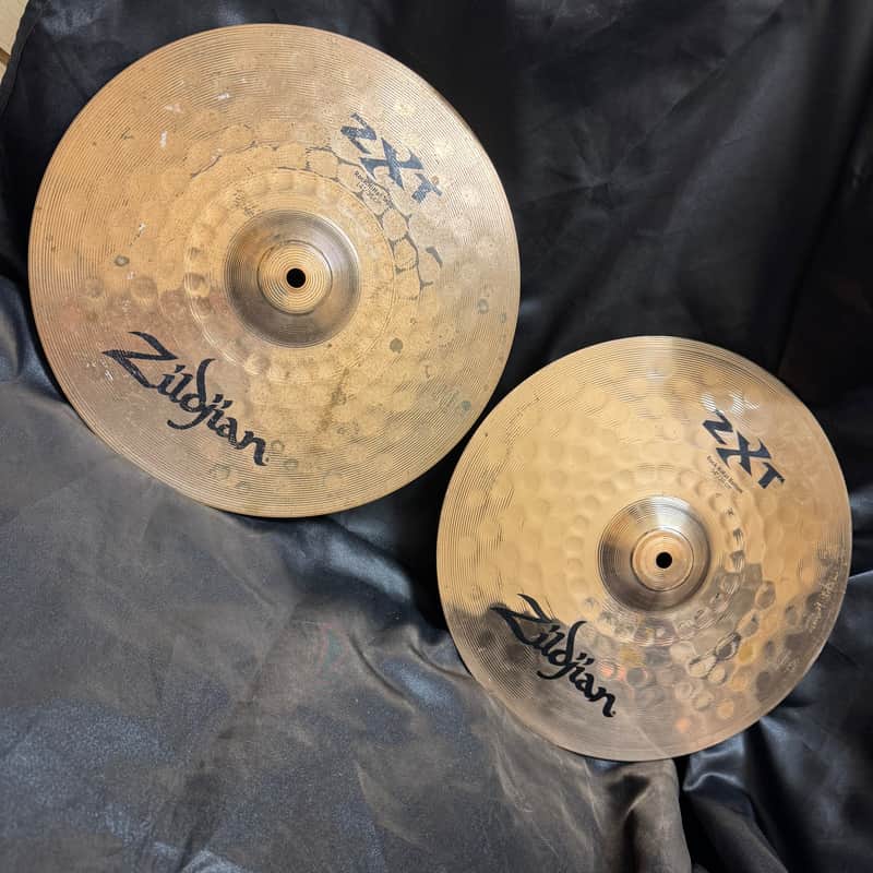 Zildjian ZXT Hi Hat Rock 14" Pair image 1