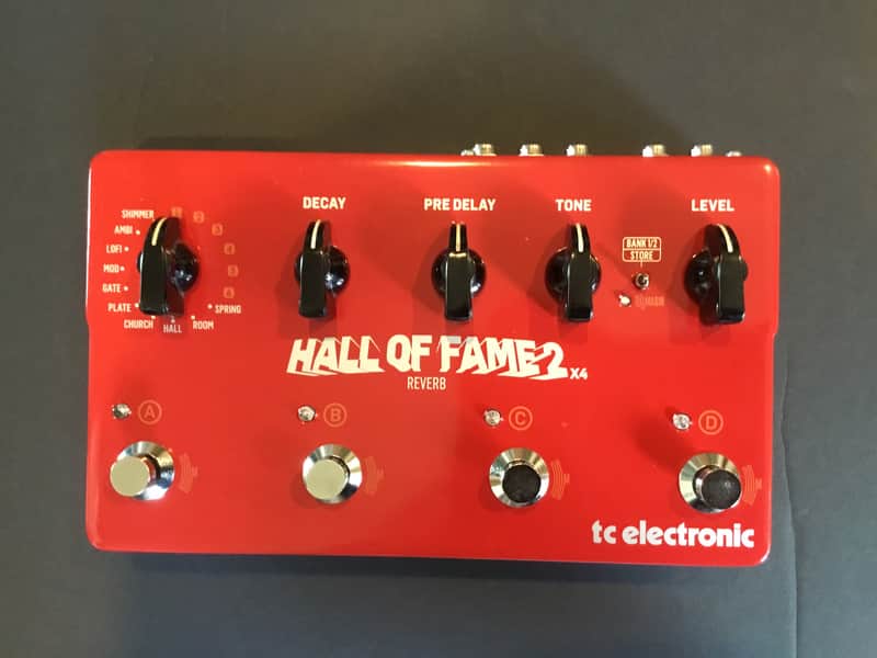 TC Electronic Hall of Fame 2 X4 Reverb 2019 - Present - Red image 1