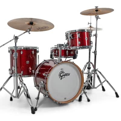 Gretsch Catalina Club 4-pc Shell Pack (18/12/14/0514sd), Dark Cherry Sparkle image 2