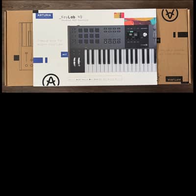 Arturia KeyLab 49 MkIII MIDI Controller 2024 - Present - Black image 7