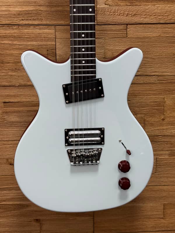 Danelectro Dan O Cool 12- string Semi Hollow Electric Guitar - Aqua- 2026 image 1