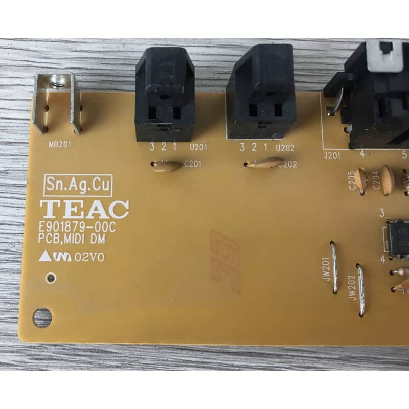 TEAC PCB,MIDI DM E901879-00C per tascam dm 4800/3200 image 1