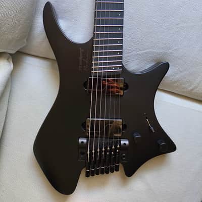 Strandberg Guitars Boden Metal NX 7 Tremolo - Black Granite, Fishman Fluence Multiscale Headless image 2