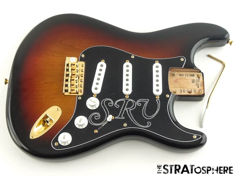 LOADED USA Fender Stevie Ray Vaughan SRV Strat BODY, Stratocaster 3TS Sunburst image 1