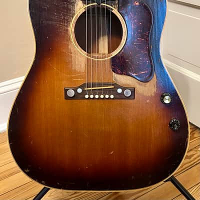 Gibson J-160E 1955 - Sunburst image 2