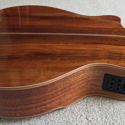 Washburn Comfort G55CE Koa Acoustic Electric Guitar, Natural Finish, New Gig Bag image 13