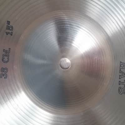 Sabian EARLY VINTAGE 15" PRE- AA Regular HI HAT CYMBALS  RARE ORIGINAL BAG NEAR MINT image 10