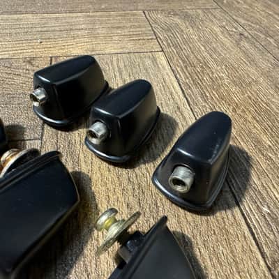 Mapex Black Tom Drum Spares Lugs 25mm Hardware Set Of 6 #NP46 image 4