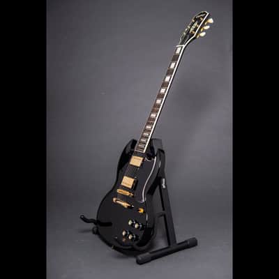 Epiphone SG Custom Inspired by Gibson - Ebony w/ Gold Hardware image 2