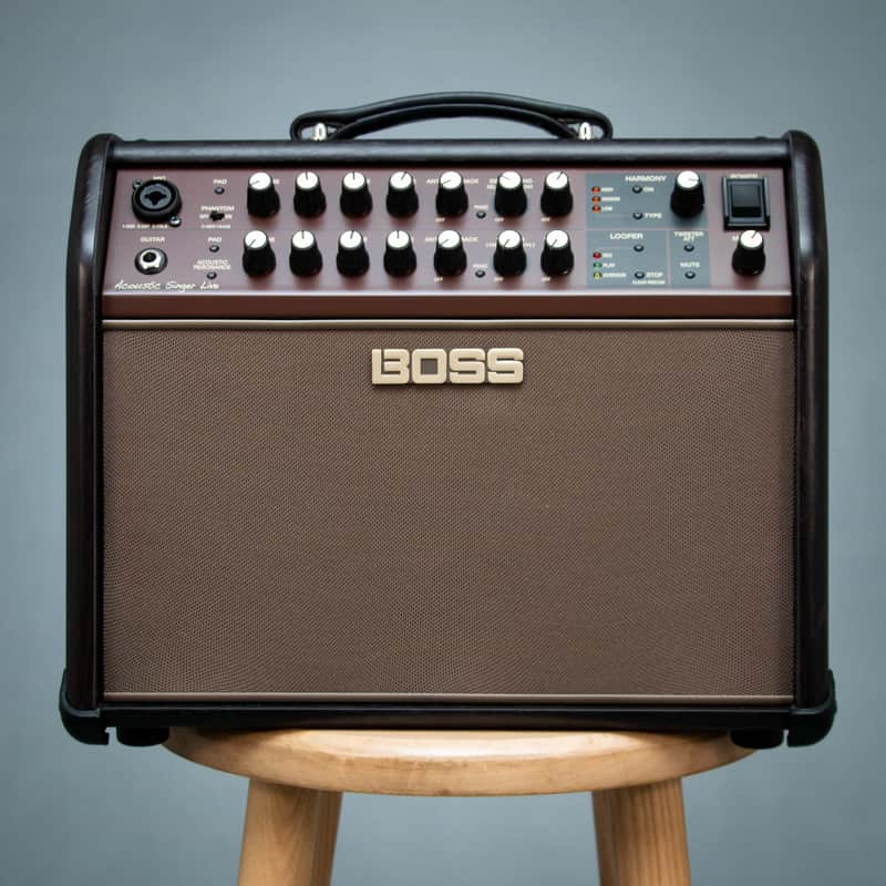 Boss Acoustic Singer Live Amplifier w/ GA-FC Footswitch - Preowned image 1