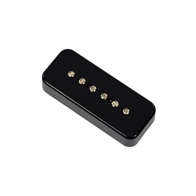 Mojotone 56 Quiet Coil Noiseless Soapbar Bridge Pickup - Black - S3P90700-B-BS image 1