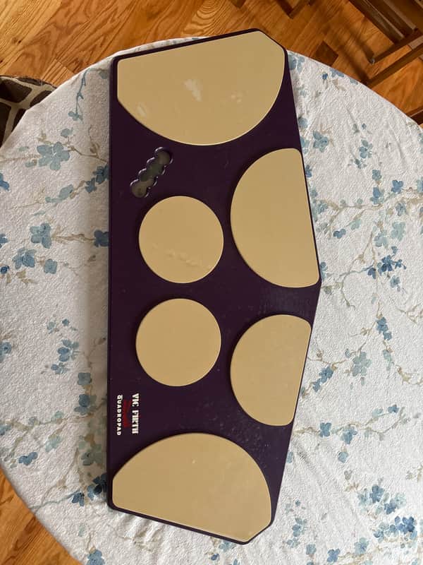 Vic Firth Heavy Hitter Quadropad 2010s - purple image 1