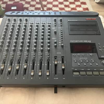 TASCAM Portastudio 488 MKII 8-Track Cassette Recorder 1990s - Gray image 2