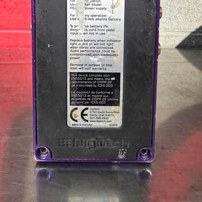 DigiTech Turbo Flange Stereo Flanger 2000s - Purple Sparkle image 2