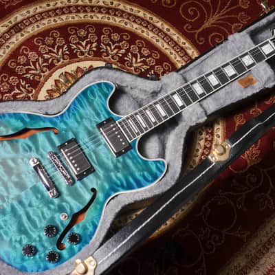 Gibson Limited Run Les Paul Midtown Deluxe 2016 - Ocean Water image 15