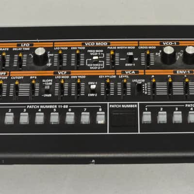 Roland JP-08 Boutique Series Digital Synthesizer Module 2015 - Present - Black image 2