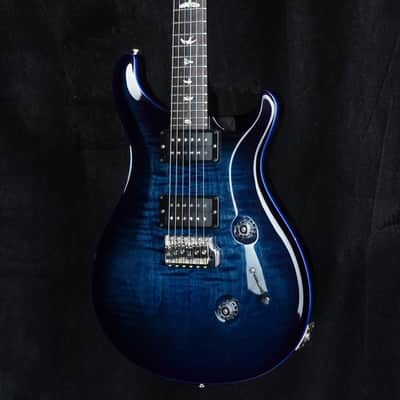 Preowned 2017 PRS Custom 24 - Dark Blue Smokeburst w/ Stained Binding image 6