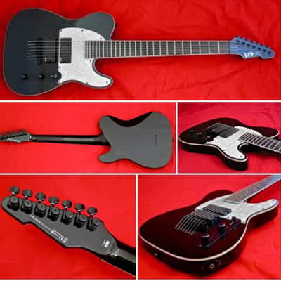 ESP LTD SCT-7B Telecaster baritone 2015 black image 2