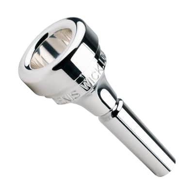 Denis Wick Classic Tenor Horn Mouthpiece Silver Plated, 5883-5 - V-Type Design for Focused Tone & Smooth Response - Tenor Horn Mouthpiece Accessories for Clear Articulation - 17.50 x 6.13 x 5.2mm image 2