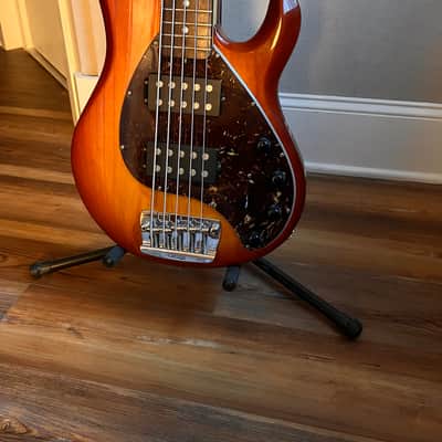 2007 Ernie Ball Music Man StingRay 5 HH - Honey Burst image 3