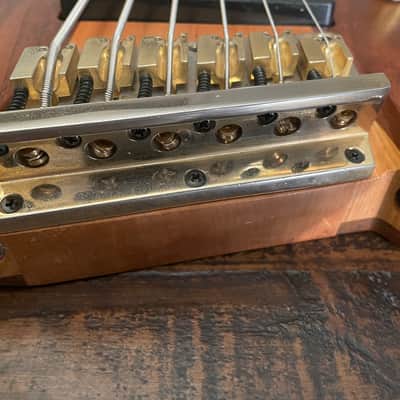 Tune Zi-III 6 String Bass Les Claypool Vintage Made in Japan 1991 Natural Walnut image 8