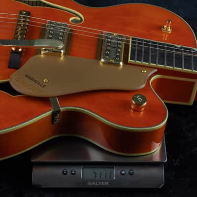 Gretsch Synchromatic Nashville HollowBody Orange CYGC25061538 image 11