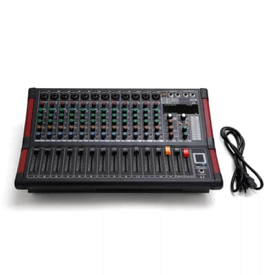 DSP PMX-802D-USB 8 Channel Professional Powered Mixer black | Reverb