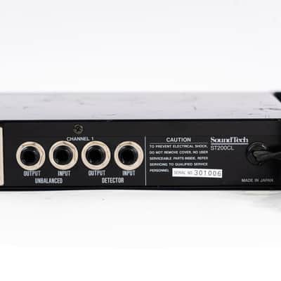 SoundTech ST200CL - Stereo Compressor / Limiter / Gate Rackmount - Vintage image 5