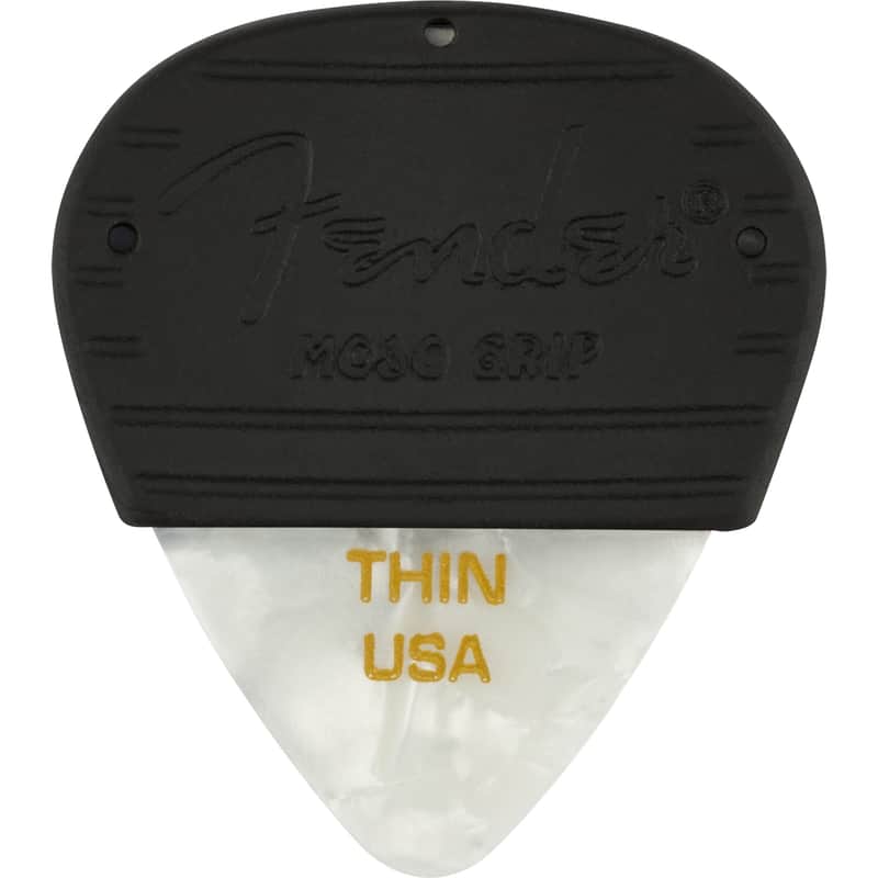 Fender Mojo Grip Celluloid Picks - Thin (3) image 2