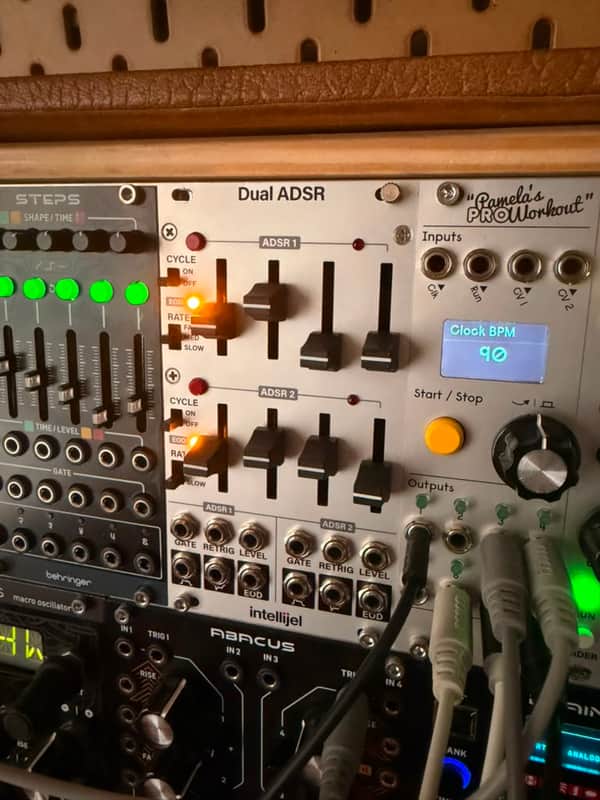 Intellijel Dual ADSR Eurorack Synth Module 2015 - 2018 Silver image 1