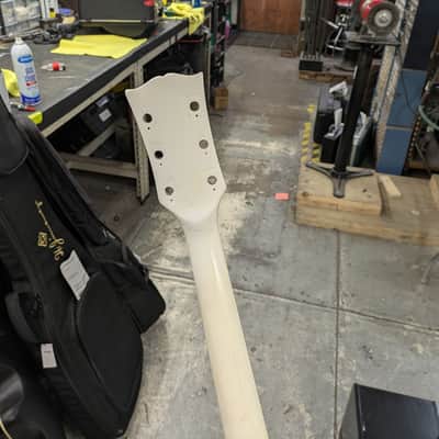 *HEAVILY MODIFIED* Gibson SG Special 1972 - 1977 - White Refin image 14