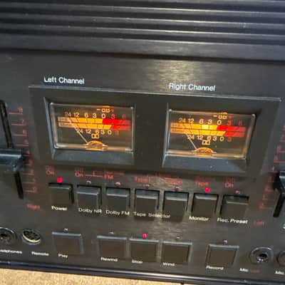 tandberg cassette deck TCD 440a Tape Player Black 3 Heads Made Norway Audiophile image 3