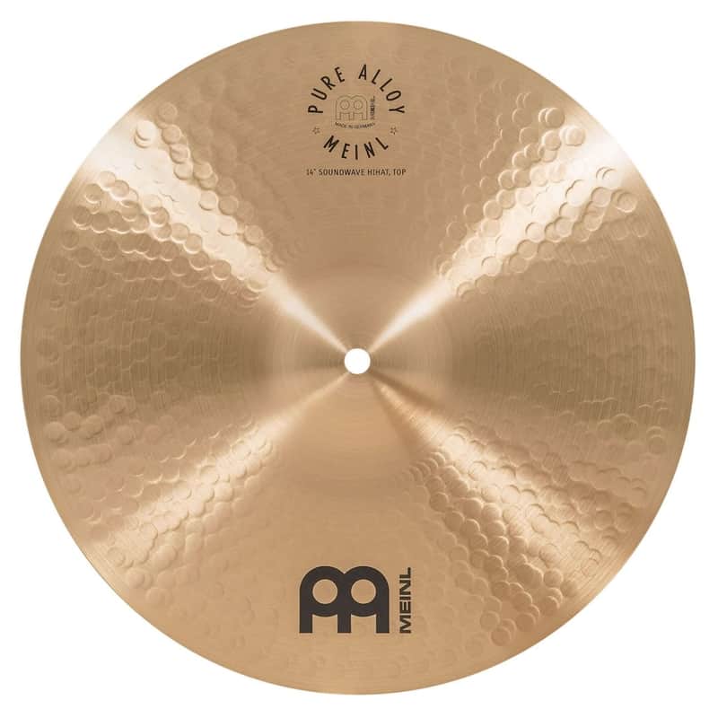 Meinl Pure Alloy Soundwave Hi Hat Cymbals 14" image 1