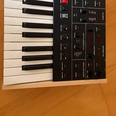 Sequential Trigon-6 49-Key 6-Voice Polyphonic Synthesizer 2022 - Present - Black with Wood Sides image 6