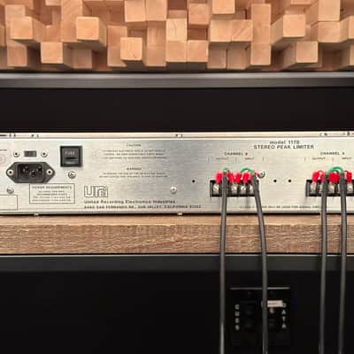 Vintage Urei 1178 Stereo Peak Limiter. Universal Audio. Dual 1176. Great Shape. US Seller! image 8