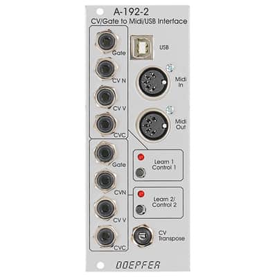 Doepfer - A-192-2 Dual CV/Gate to Midi/USB Interface image 1
