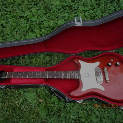 Gibson Epiphone Coronet 1964, Cherry Red, P-90 Pu., Case image 13