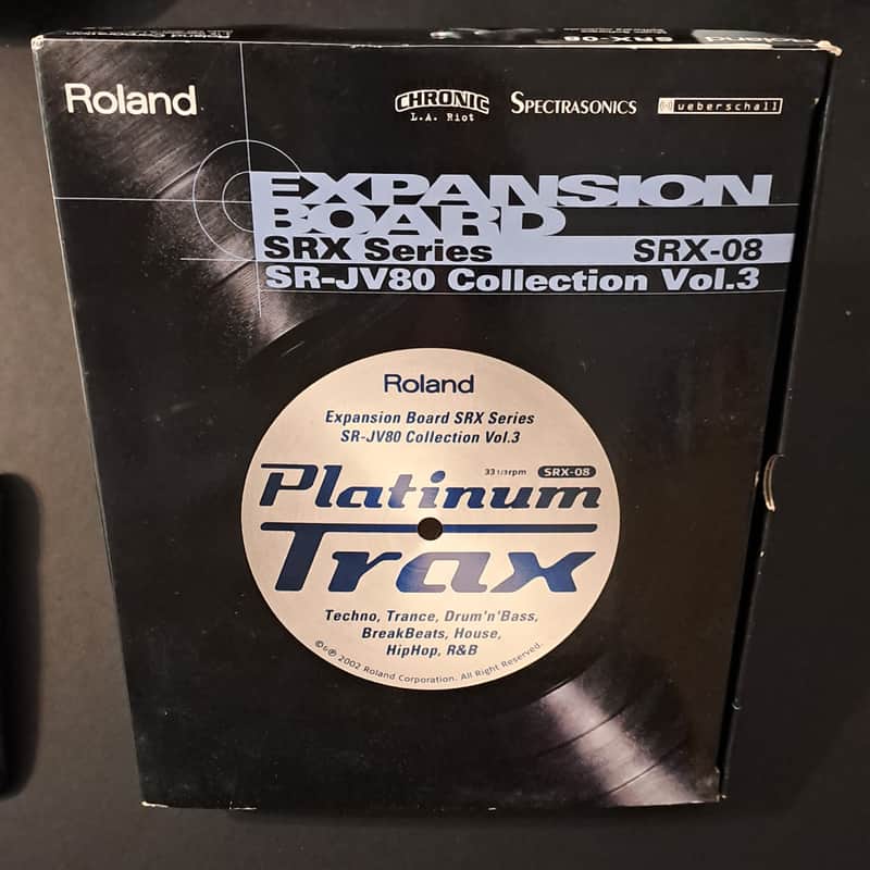 Roland SRX-08 Platinum Trax Expansion Board for XV-3080 XV-5080 XV-2020 XV-5050 image 1