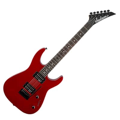Used Jackson JS Series JS11 Dinky - Metallic Red w/Amaranth FB image 1