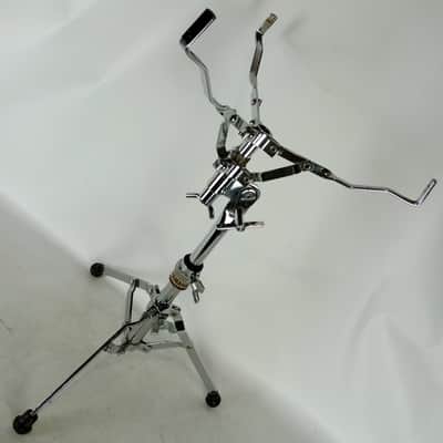 *Yamaha Snare Drum Stand Adjustable Side-Basket Single-Braced Tripod Chrome 80s*