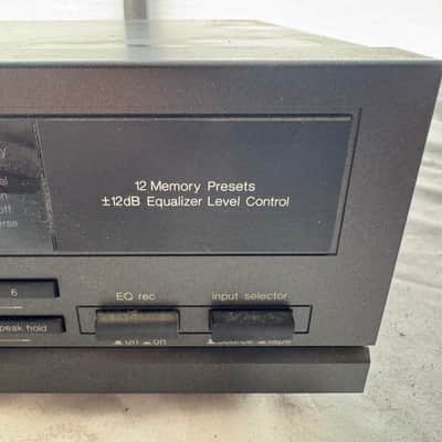Technics SH-GE70 Stereo Graphic Equalizer Made in Japan Tested & Working image 6