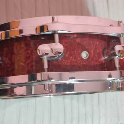 14x4.25 Sonor Delite Birdseye Cherry red snare image 3