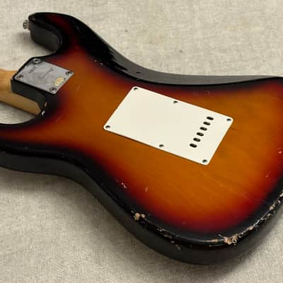 Vintage Harmony H80T Sunburst Strat image 16