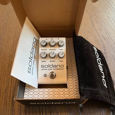 Soldano SLO Pedal 2022 - Present - White image 5
